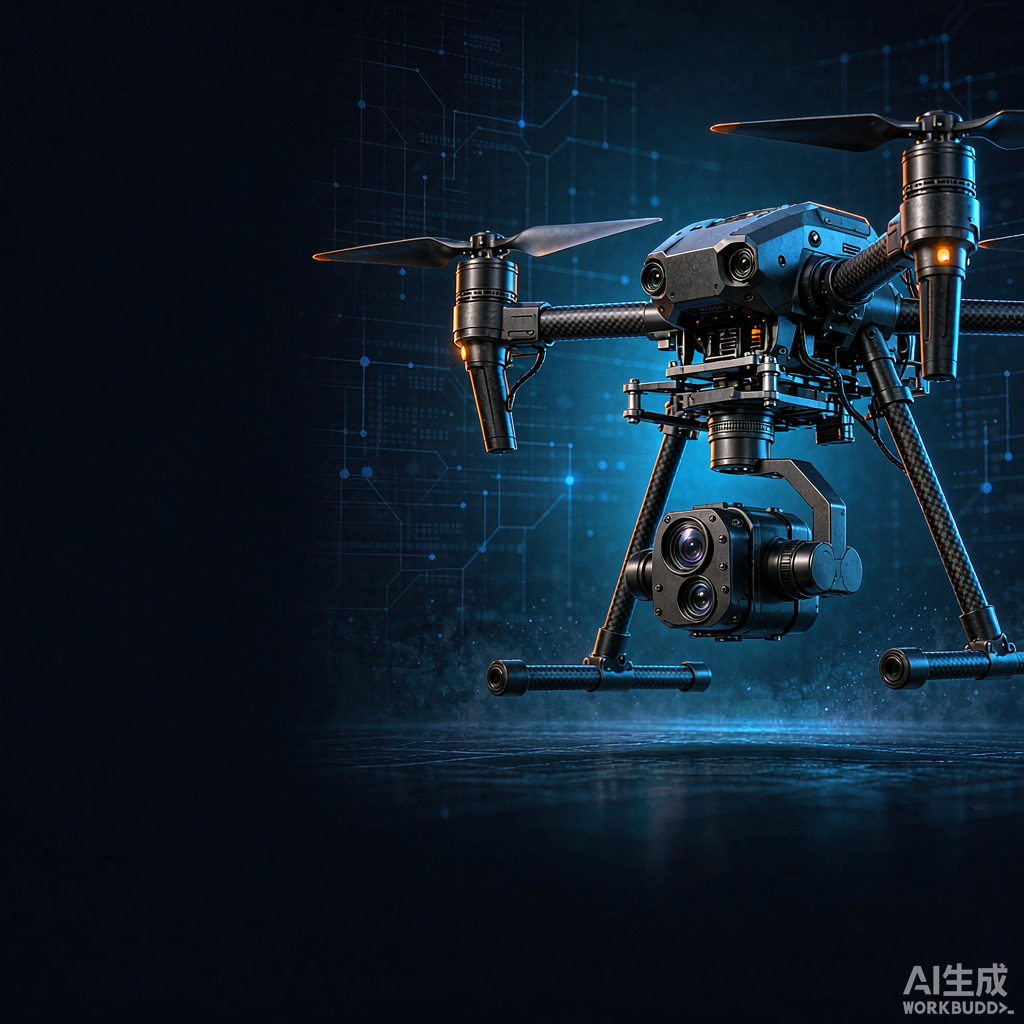 CSKYUAV FPV camera module with lens and antenna